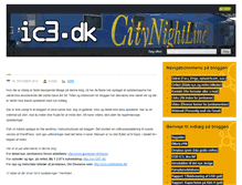 Tablet Screenshot of ic3.dk